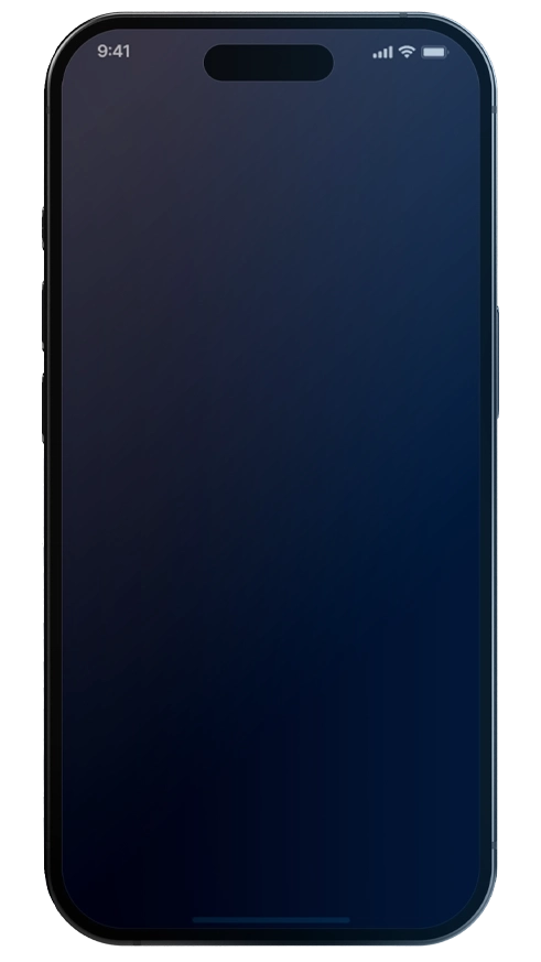 Mobile Handelsoberfläche von BitcoinApex